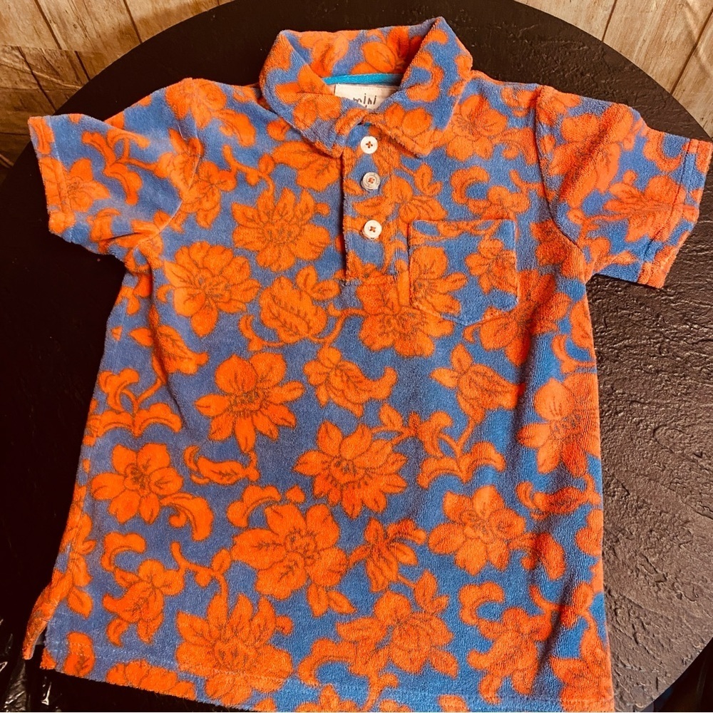Mini boden vintage Hawaiian polo
